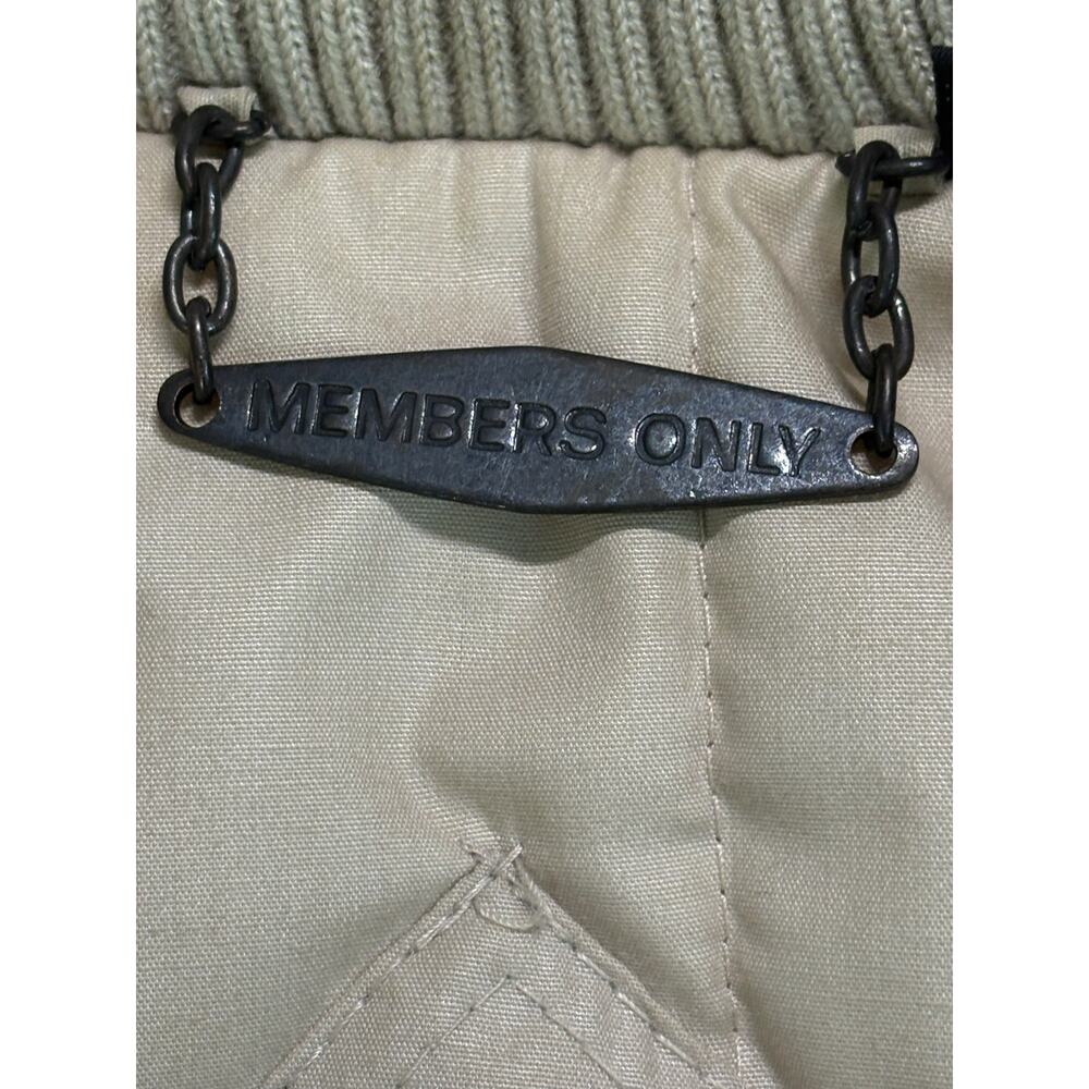 Members Only Beige Jacket - Picture 4 of 10